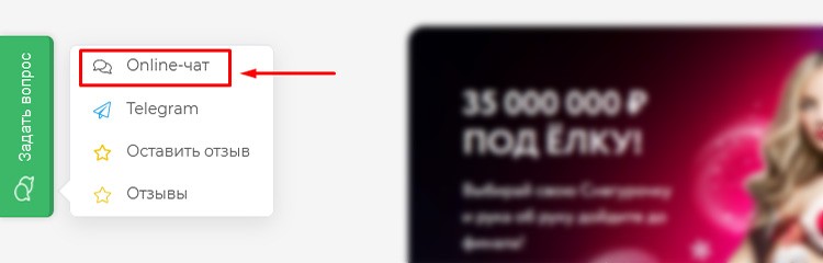 Чат техподдержки